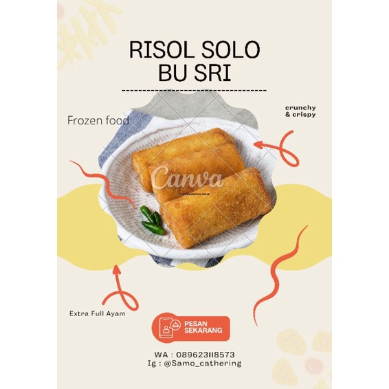 

Risoles Solo isi daging ayam