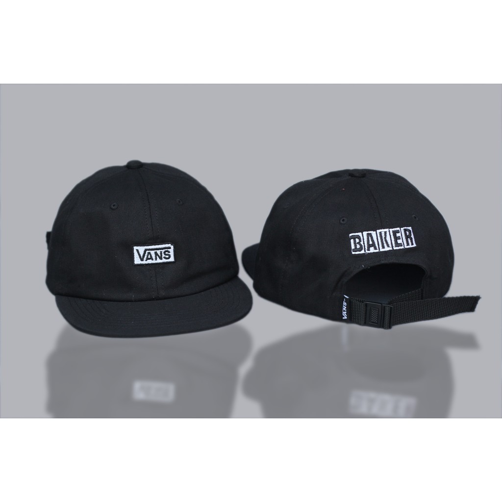 Topi Vans X Baker Skateboard Strapback Snapback Cap