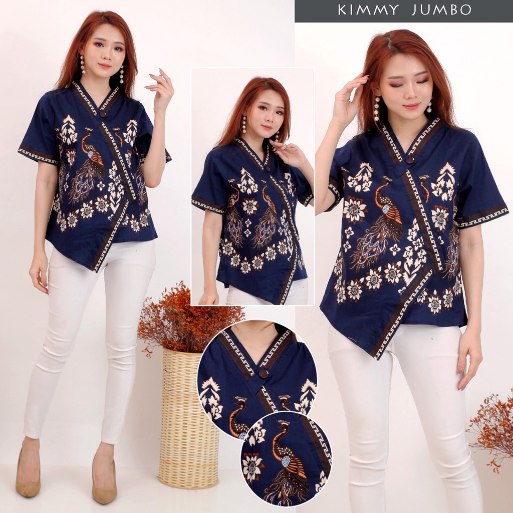 FAMILY BATIK / BATIK COUPLE / SERAGAM BATIK / BATIK SERAGAM KANTOR / JM / KEVIN FAMILY-KIMMY - JUMBO