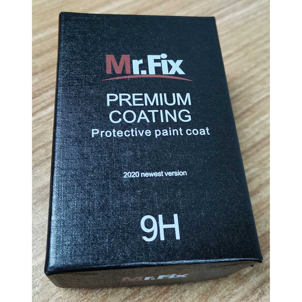 Mr.Fix Premium Protective Paint Coating Hydrophobic 9H 30ml MRF30-Hitam