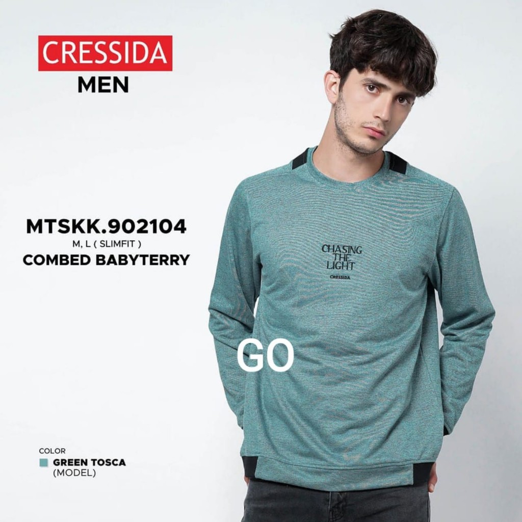 gof CRESSIDA SWEATER Slimfit Pakaian Pria Outerwear Cardigan Jaket Casual Santai Lengan Panjang