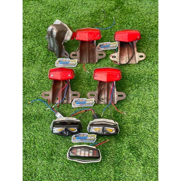 Stoplamp stopan CB BSA Led custom set pangkon V80 ori