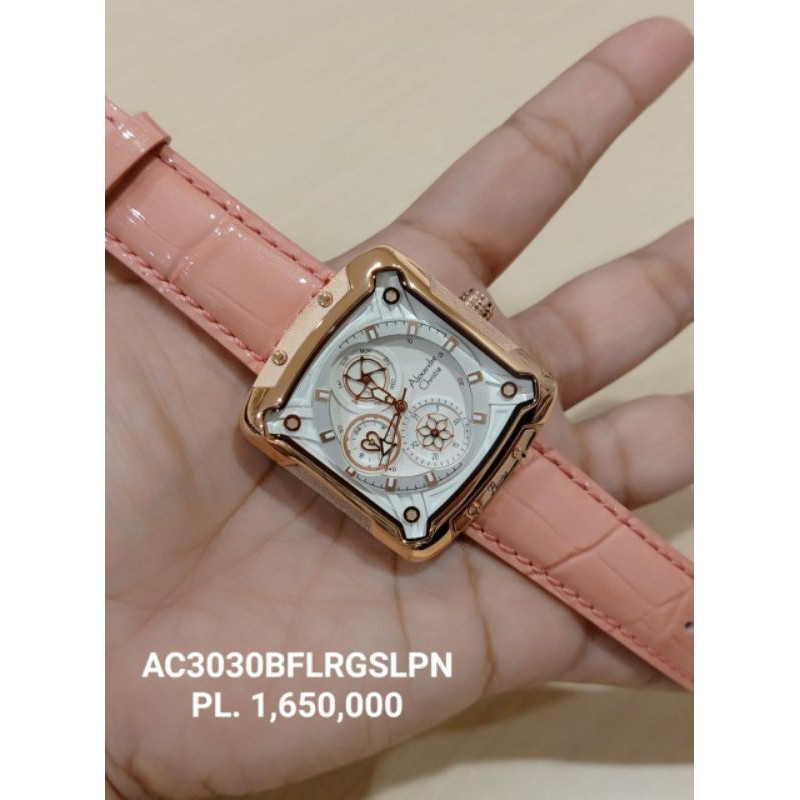 JAM WANITA JAM ALEXANDRE CHRISTIE AC 3030 PINK ORIGINAL