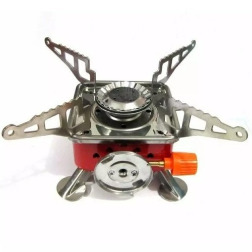 TERBARU!!! ( COD )Kompor Gas Portable Mini LIPAT K-202 Kovar (Windproof Camping Stove)Model Kotak Mini Portabel Stove Mini Alat Masak Gunung CAMPING KEMAH MURAH BERKUALITAS