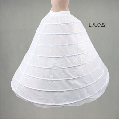 [STOK TERBATAS] PENGEMBANG GAUN ROK SUPER BALL GOWN PETTICOAT 8 RING LPC022