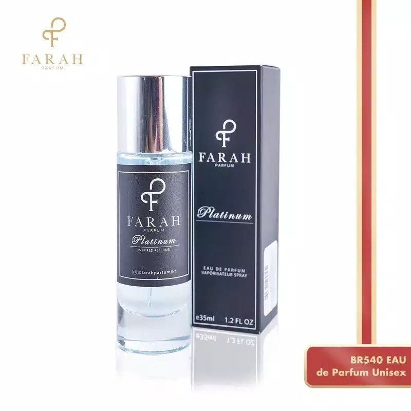 FARAH PARFUM PLATINUM BR540 EAU DE PARFUM UNISEX