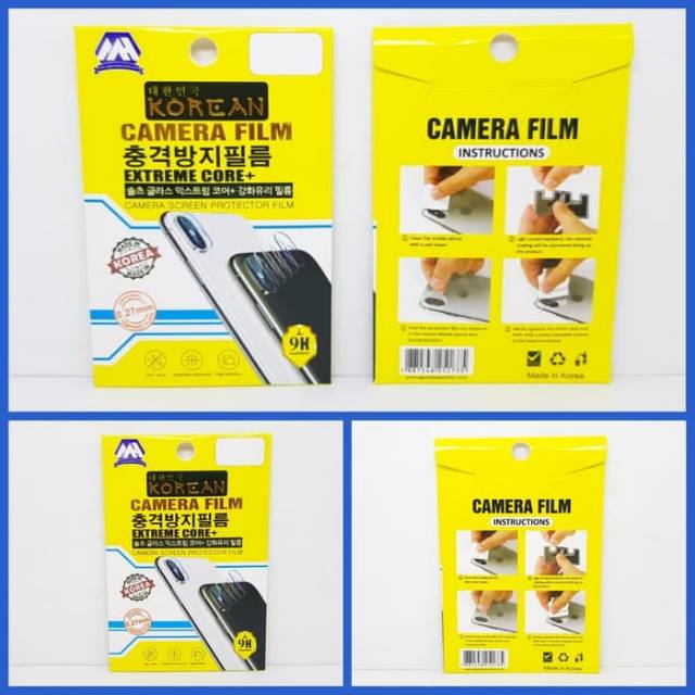 KOREAN Camera Glass iPhone XS Max 6.5 inch Pelindung Kamera iPhone XS Max Anti Gores Kaca