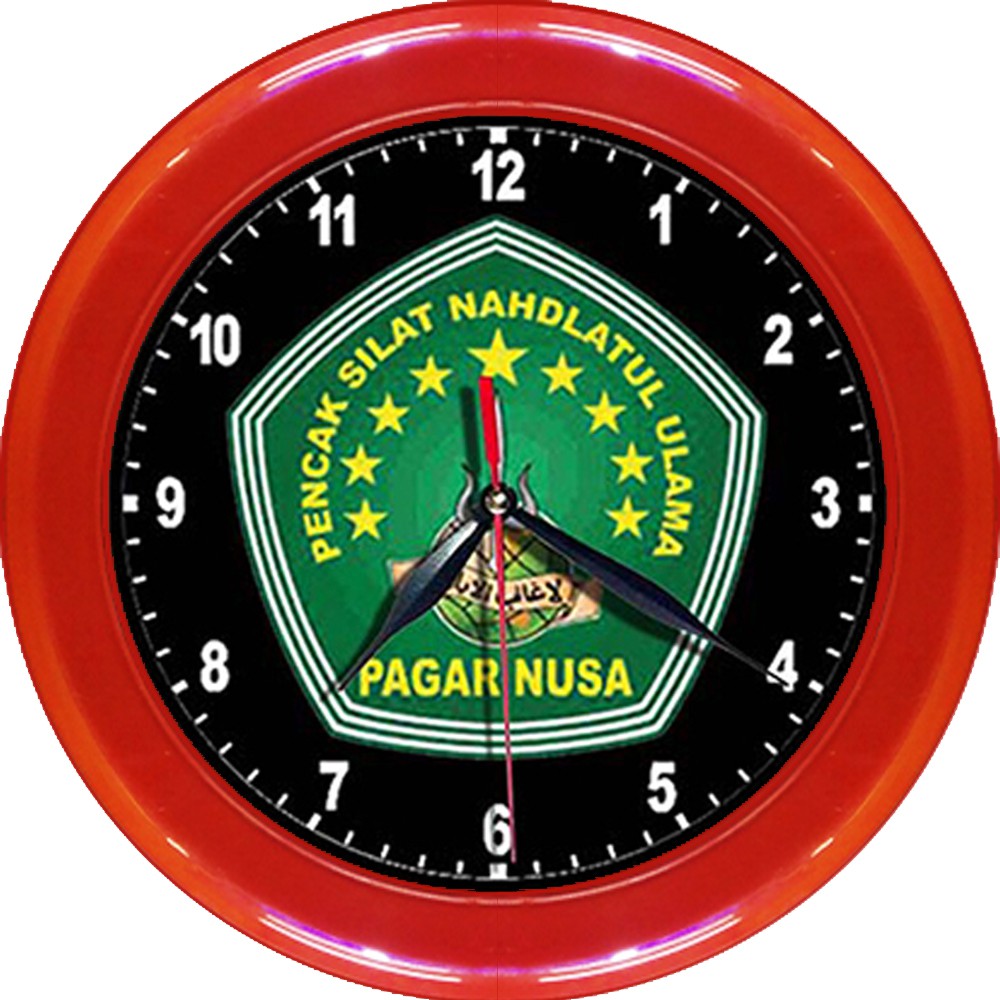 JAM DINDING PAGAR NUSA ( NAHDLATUL ULAMA )   (DIAMETER 30CM)