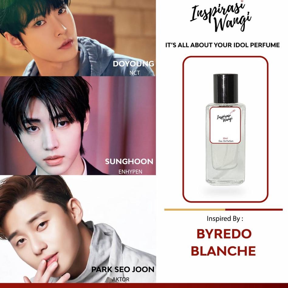 6.6 SUPER PROMO BYREDO BLANCHE - PARFUM DOYOUNG, SUNGHOON, PARK SEO JOON .,..,.,,,,.,