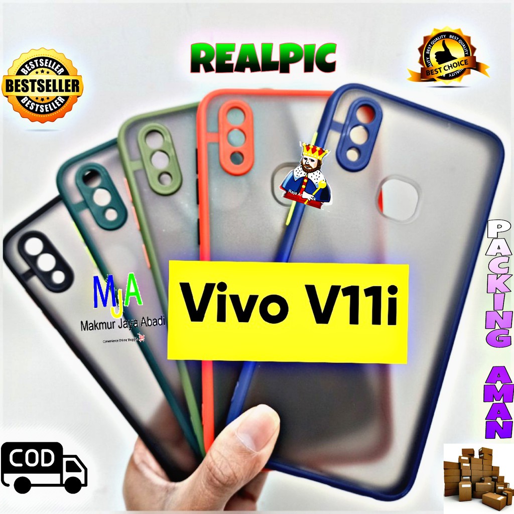 SOFTCASE VIVO V11i V11 FINGERPRINT - CASE MATTE FULL COLOUR MY CHOICE BUMPER CASE PELINDUNG KAMERA