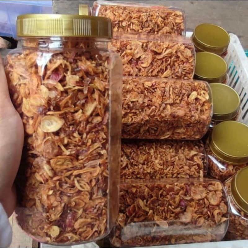 

BAWANG MERAH GORENG MURNI 250 GRAM RENYAH WANGI