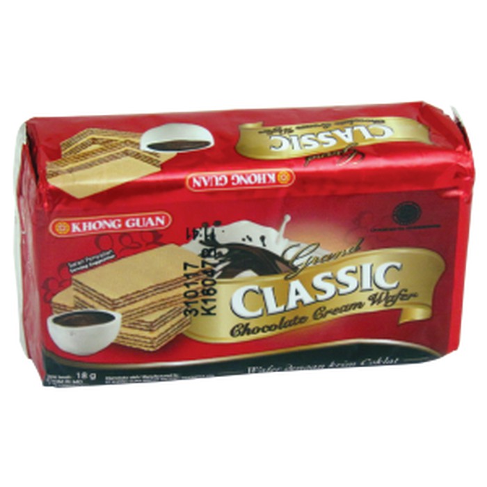 

KHONG GUAN WAFER CLASSIC CHOCOLATE 18 GRAM
