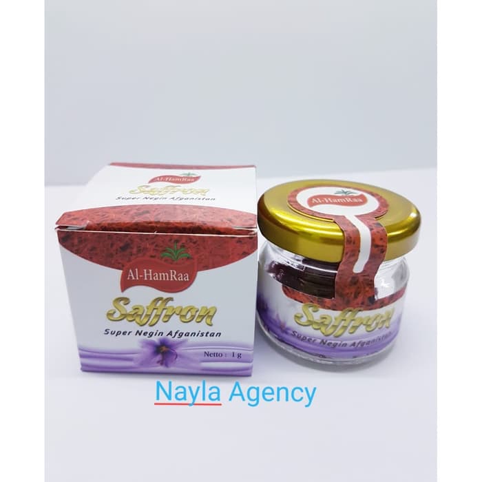 

Bunga Saffron Safron 1 gr gram Super Afganistan 100% Original great A