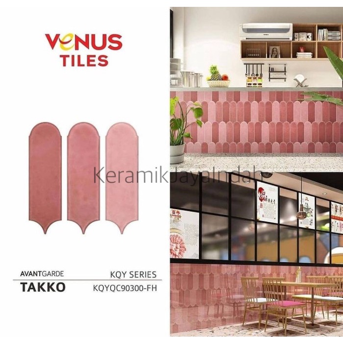 VENUS AVG KQY PINK KERAMIK MOZAIK WALL ART
