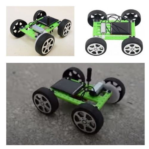 Mainan Mobil Solar Car Science Transforming  Education Toy DIY 111124