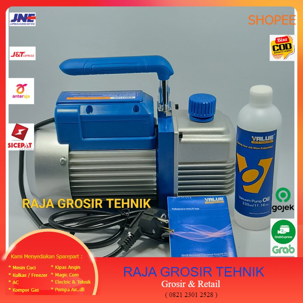 Vacuum Pump Value VE115N - Pompa Vacum Compressor