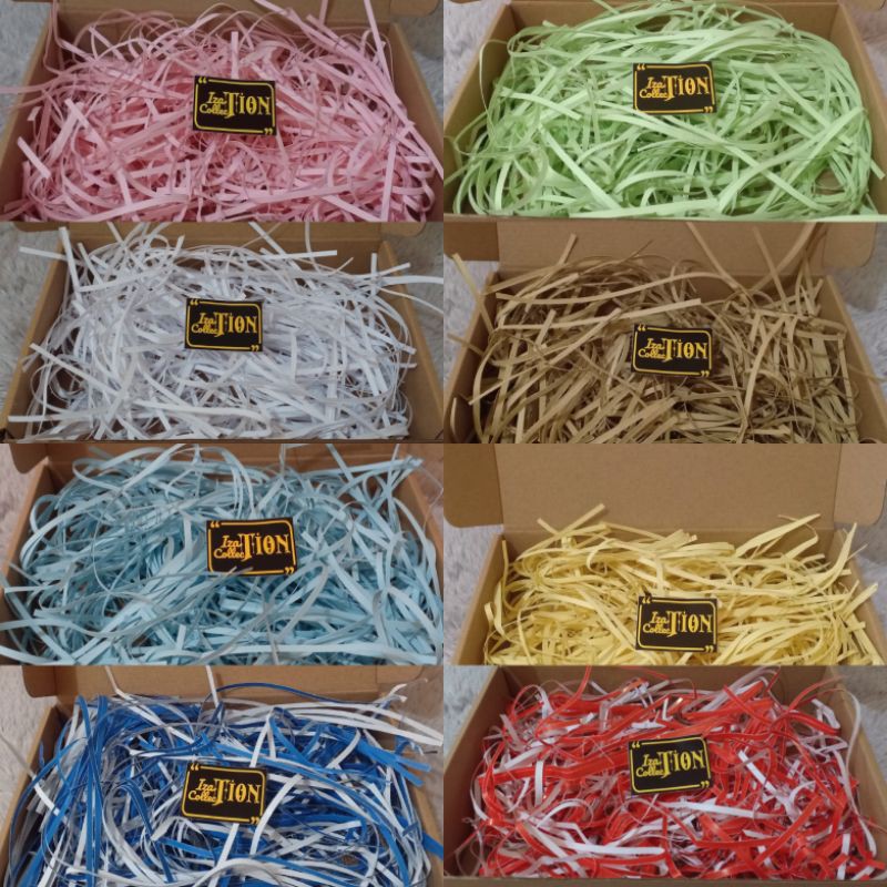 

kertas serut murah / kertas cacah / kertas packaging / kertas packing/potongan kertas/Shredded paper