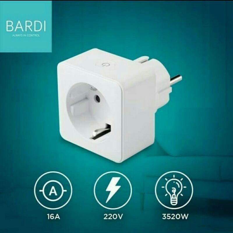 BARDI SMART PLUG Colokan Listrik Steker Wifi