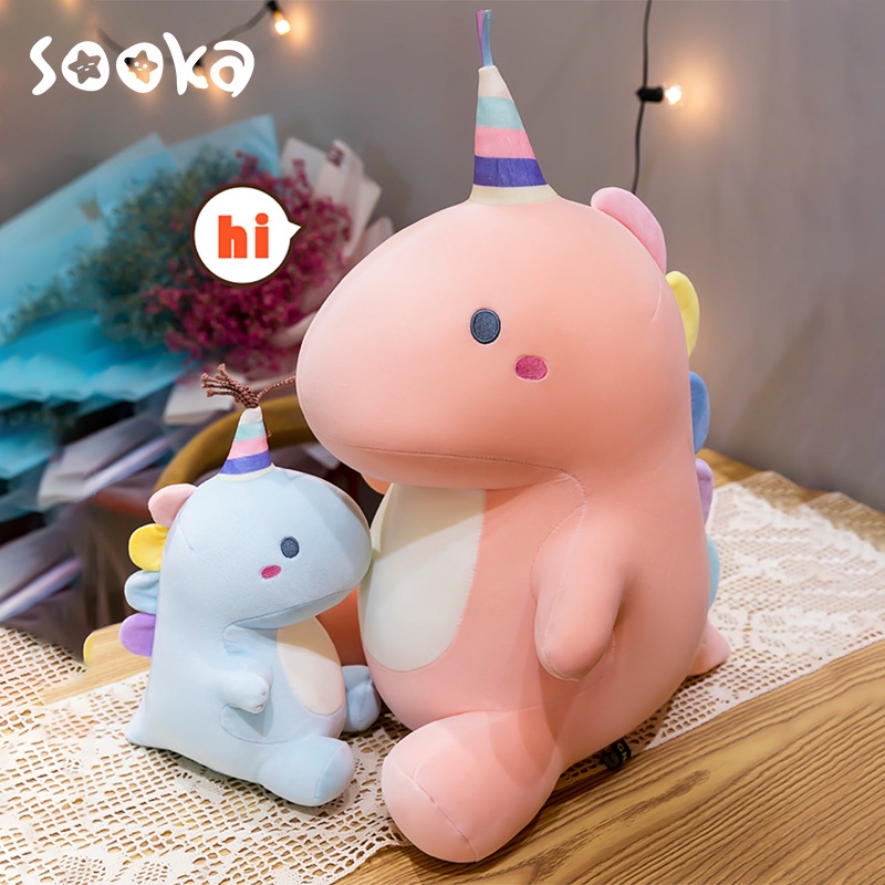 SOOKA BONEKA LUCU ANIMAL DINOSAURUS 50cm Lembut Dan Halus /PLUSH TOYS SUPER SOFT SK-GDG1083