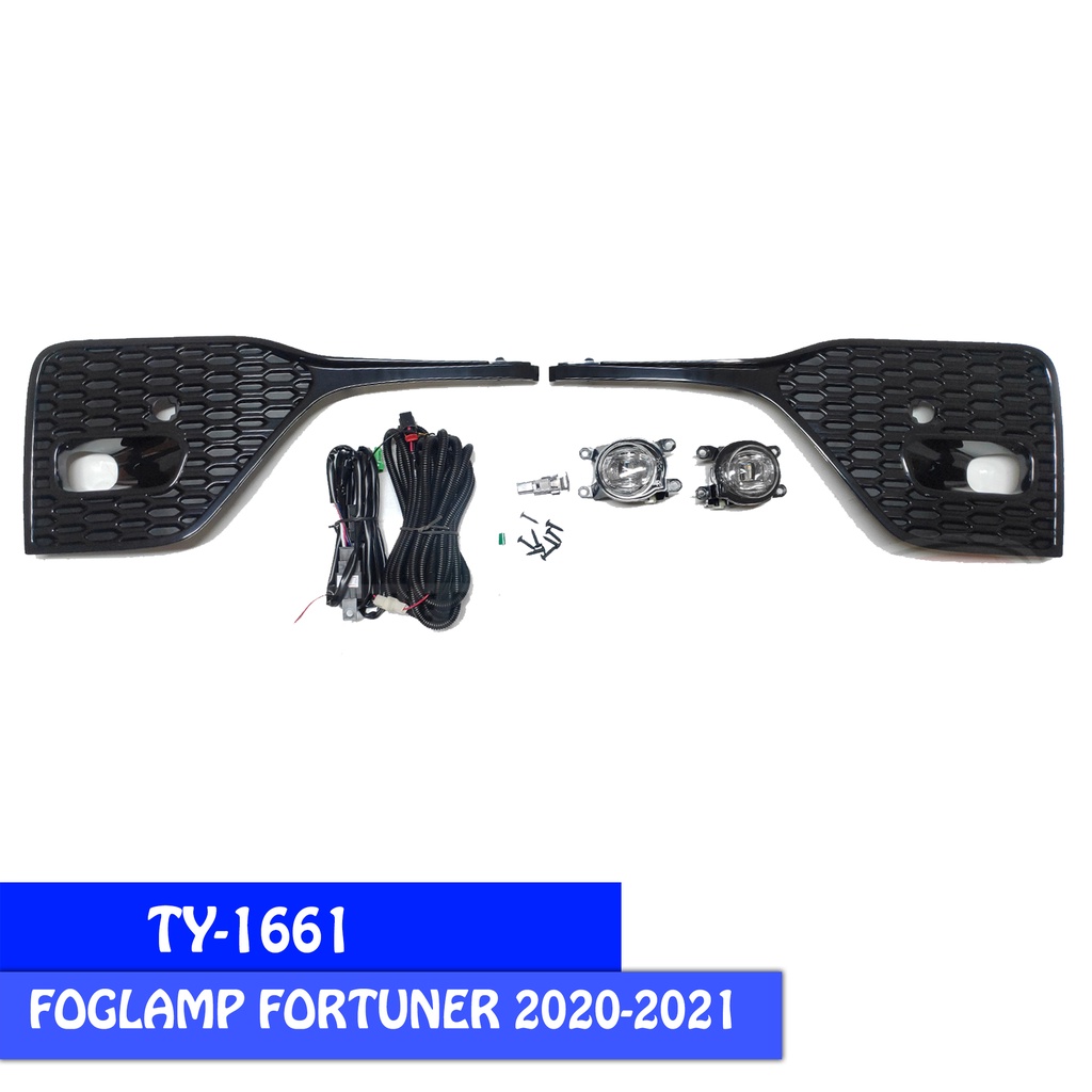 FOGLAMP/LAMPU KABUT TY1661 TOYOTA FORTUNER 2020-2021 ON