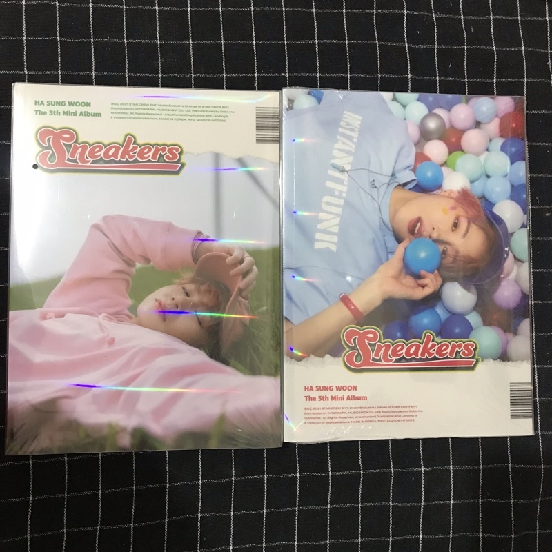 [READY STOCK] HA SUNGWOON 5th Mini Album: SNEAKERS