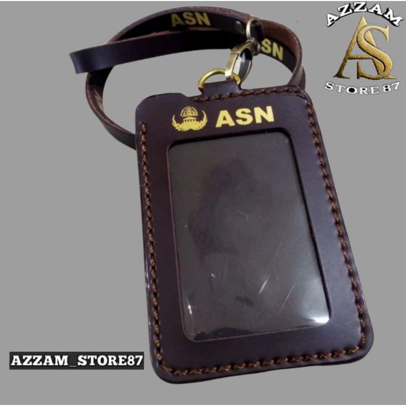 

Holder ID Card - Tali Lanyard Nametag Logo ASN