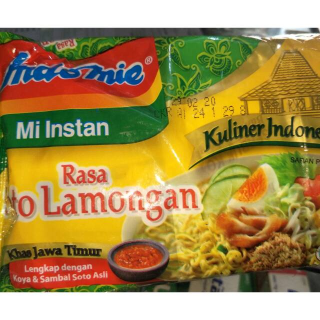 

Indomie rasa soto lamongan