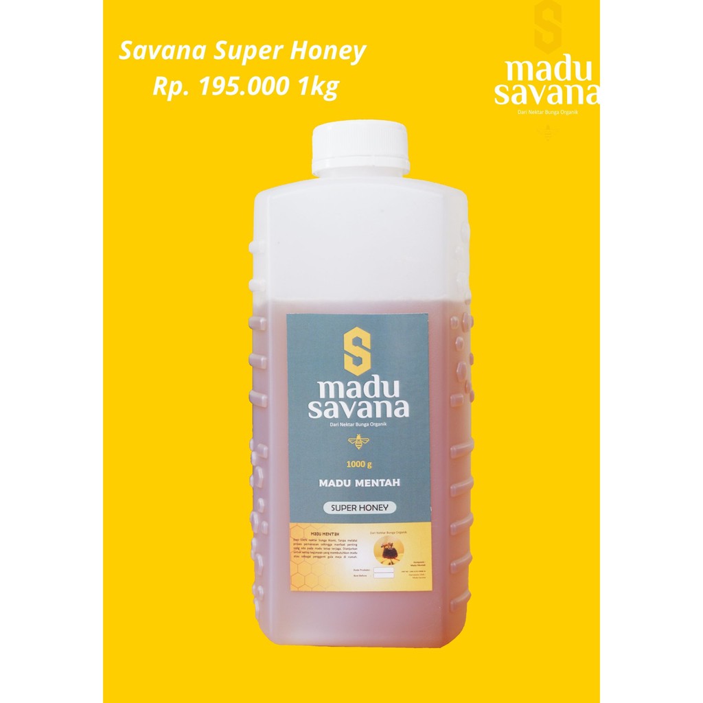 

Promo madu savana super honey asli murah murni 100%
