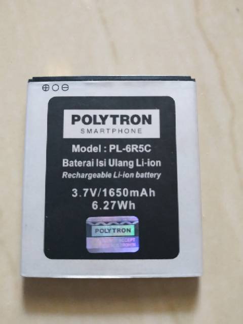 Baterai original Polytron zap5