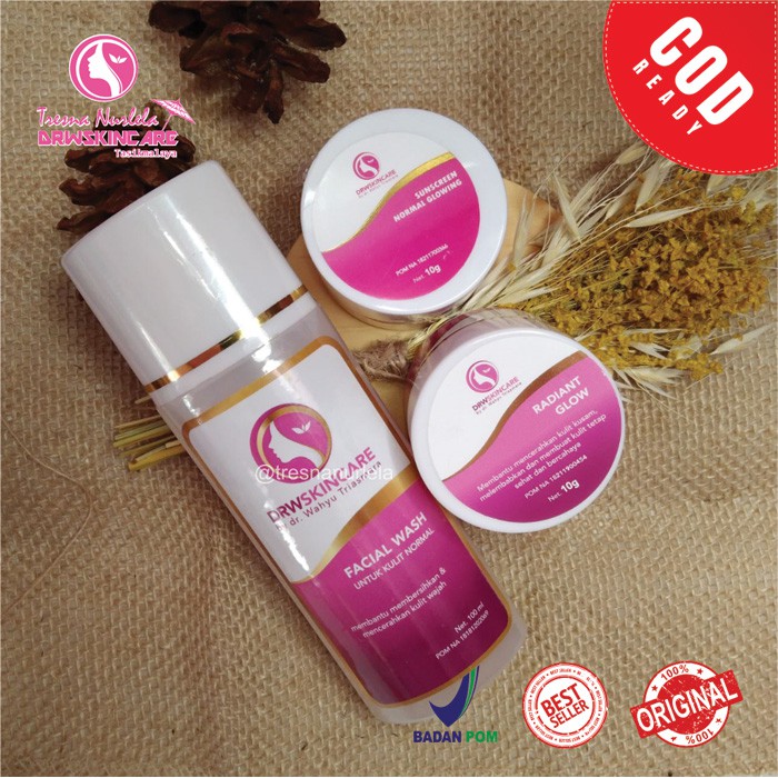 Paket Radiant Glowing Paket Pencerah Wajah Cream Glowing Paket Cream Glowing Termurah Terlaris COD O