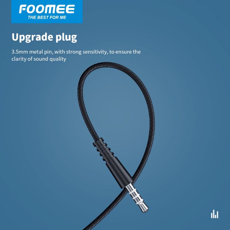 Foomee QA40 in-ear Wired Headset