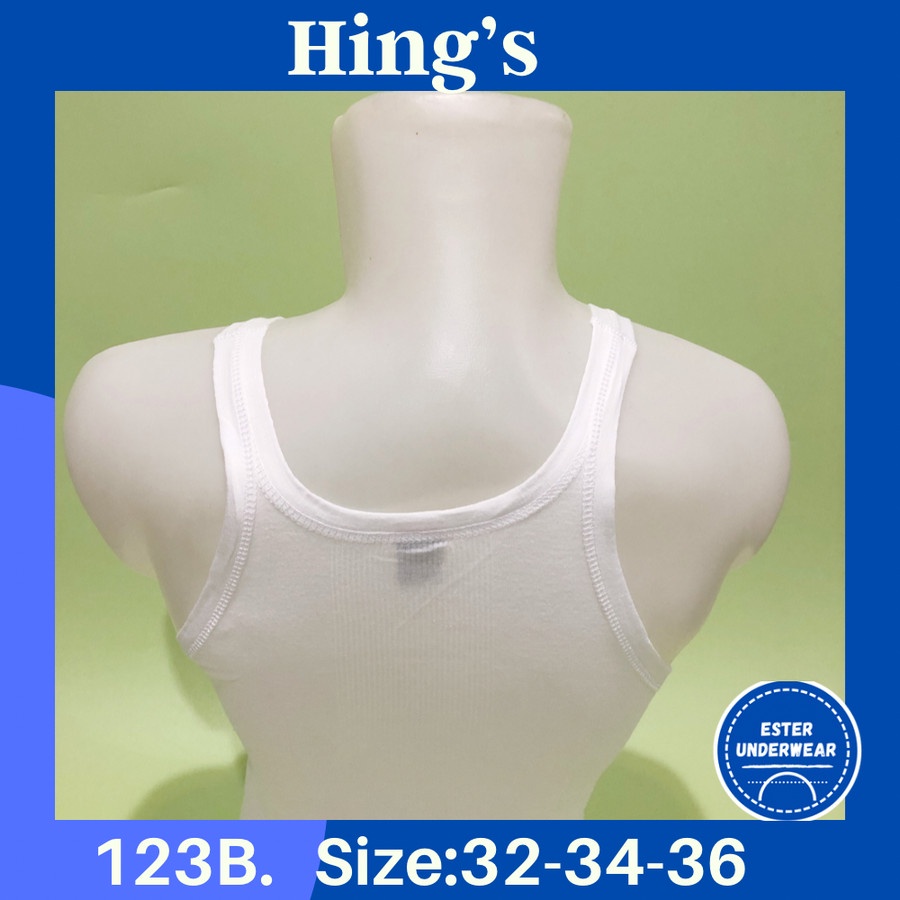 Kaos Singlet Pria HING'S 123LK SIZE 32-34-36 ISI-1 PCS