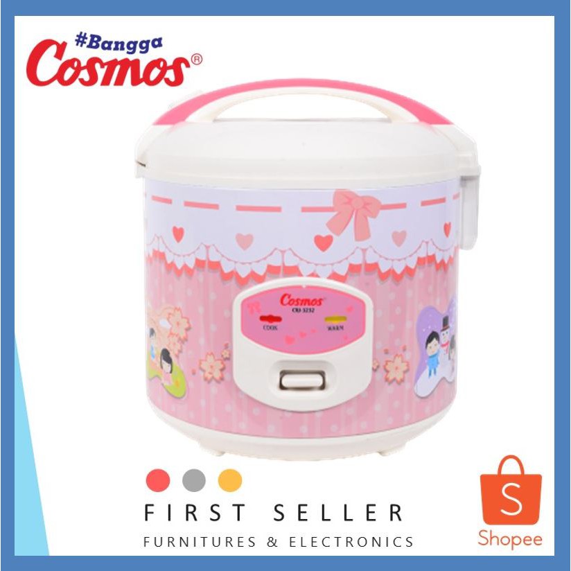 RICE COOKER / MAGIC COM COSMOS CRJ 3232 / CRJ3232 / CRJ-3232 ( 2 L ) ORIGINAL ORI 100% TERMURAH !