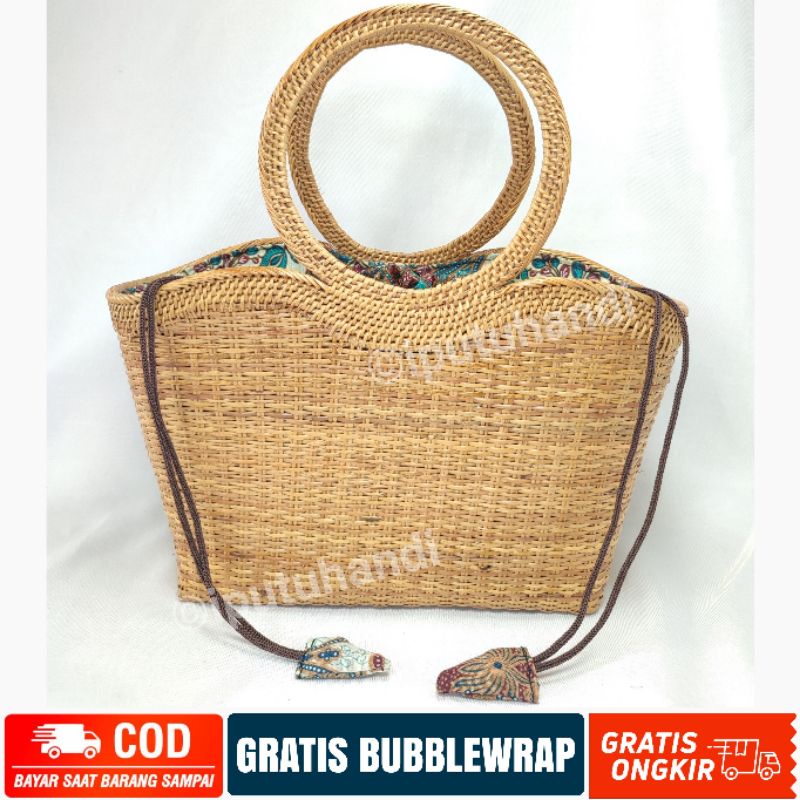 Tas Rotan Bedeg Jinjing