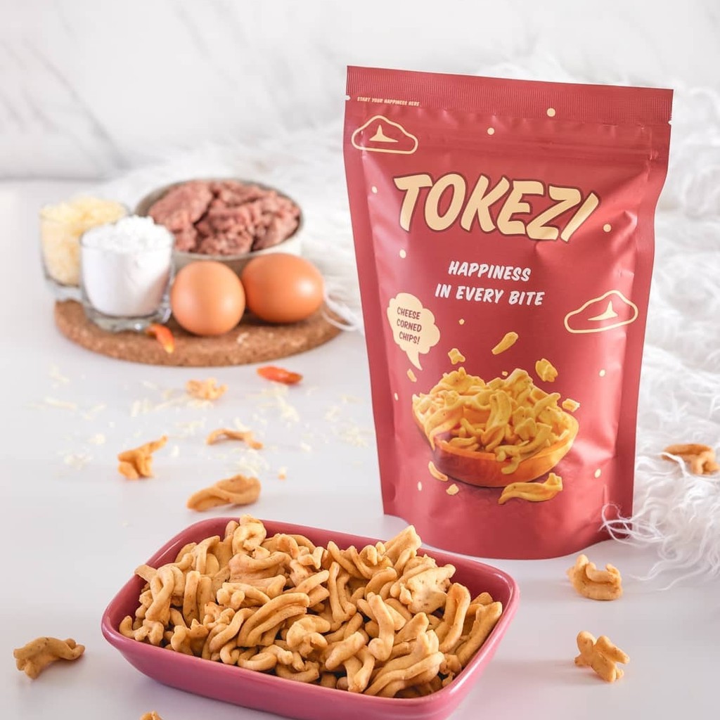 

TOKEZI CHIPS CHESEE STICK KERIPIK KEJU - CORNED CHEESE