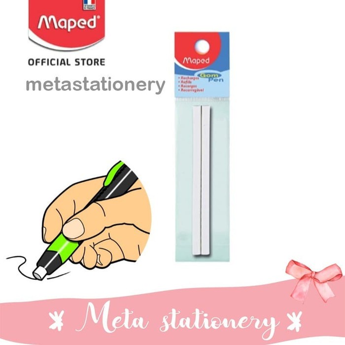 

Promo Bulan Ini Isi / Refill Penghapus Mekanik Maped Gom Pen (Isi 2Pcs) Limited