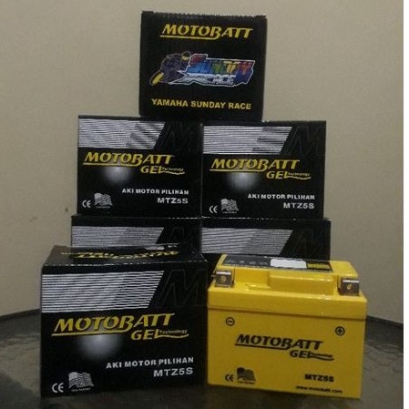 Aki Motor MOTOBATT MTZ5S GEL