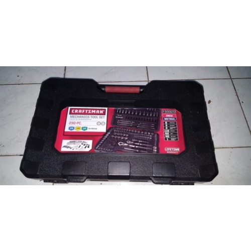 Kunci Sok Set. Socket. Wrench Craftsman USA. 230 pc. 99920. Professional Mechanics Tool Set. Inch.