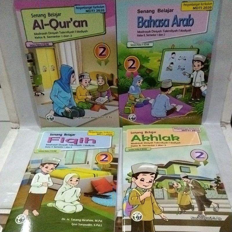 

buku satu paket madrasah Diniyah takmiliyah idadiyah kelas 2 kurikulum terbaru 2020