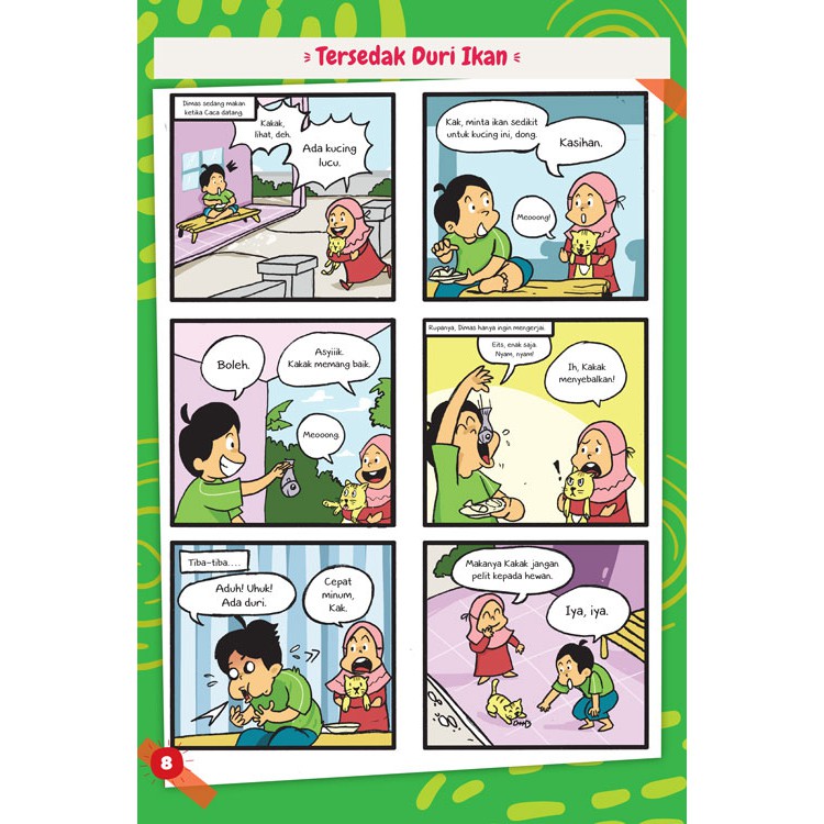 Komik Anak Muslim : Sayangi Sesama (Harga Promo)