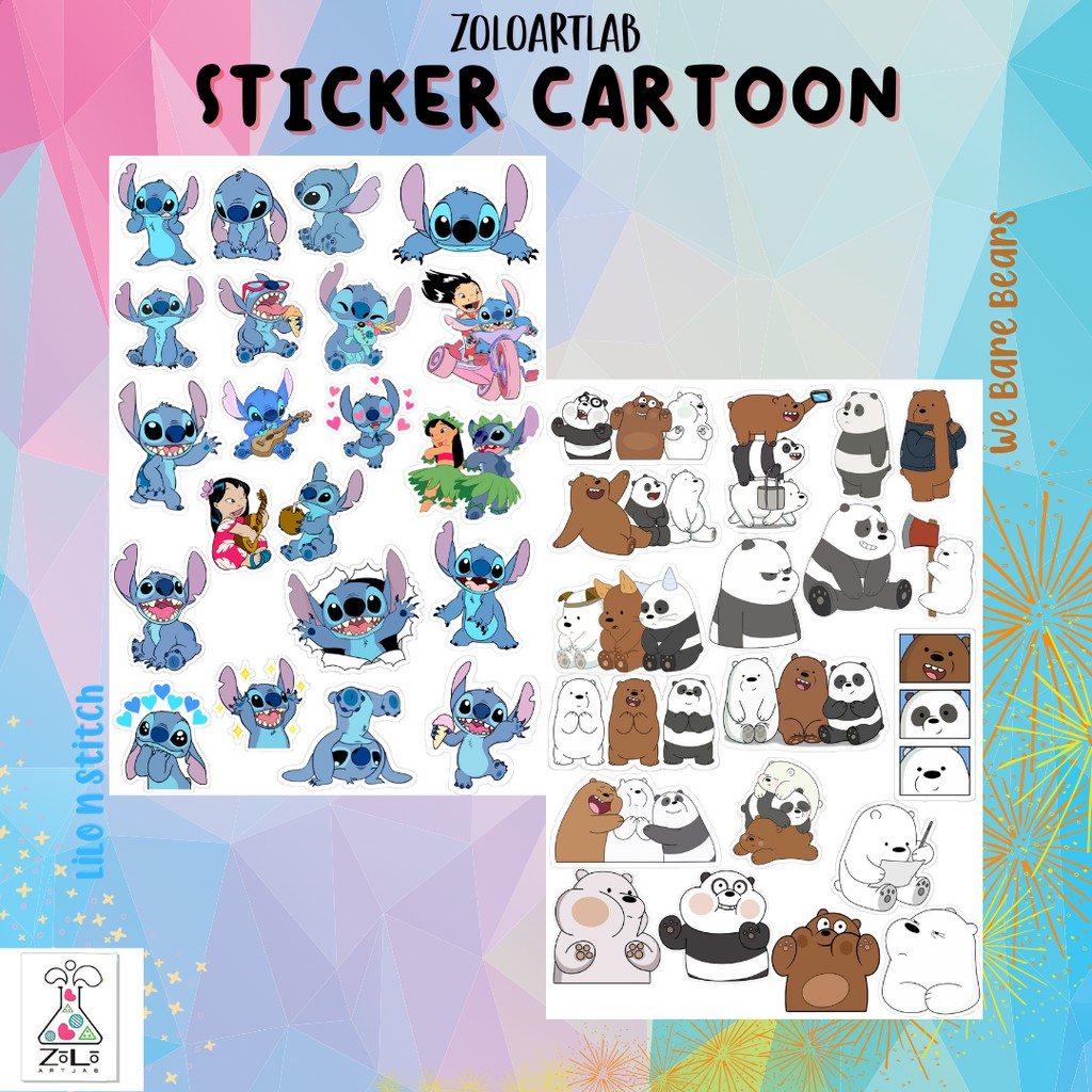 

STICKER AESTHETIC / STICKER TUMBLR / STICKER KARAKTER HP LAPTOP BUKU / STIKER LUCU TERMURAH by ZOLOARTLAB Part 2