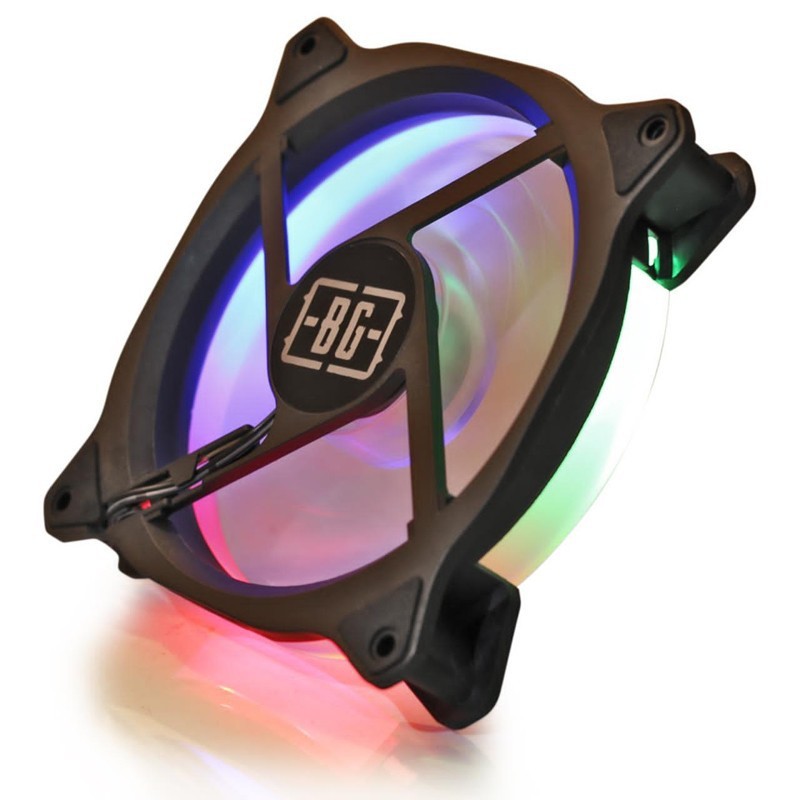 Simbadda BattleGround F2 RGB LED FAN Paket 3 Fan Casing 12cm 3x Fan