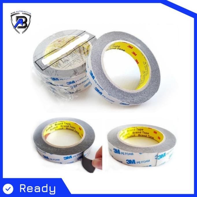 

DOUBLE TAPE 3M PE FOAM SOLASI BB BUSA 20MM X 4.5M HIGH QUALITY MURAH bosauto00 dijamin