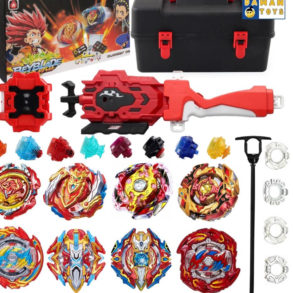 Gasing Beyblade Portable Box 8 In 1 Gasing Set CB0 Dijual