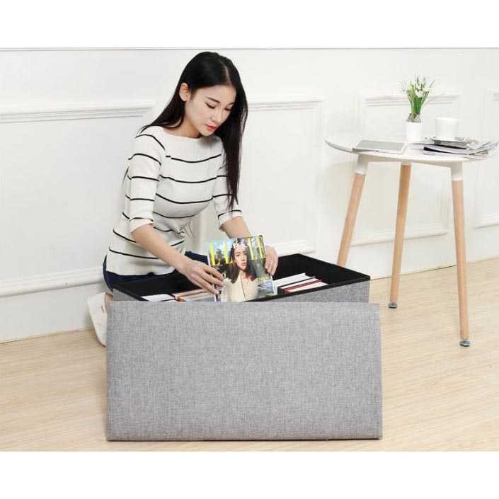 MPro 30 / 50 / 70 cm Sofa kursi Box Rahasia Kotak Penyimpanan Barang saftybox Portable Unik Organizer jnp