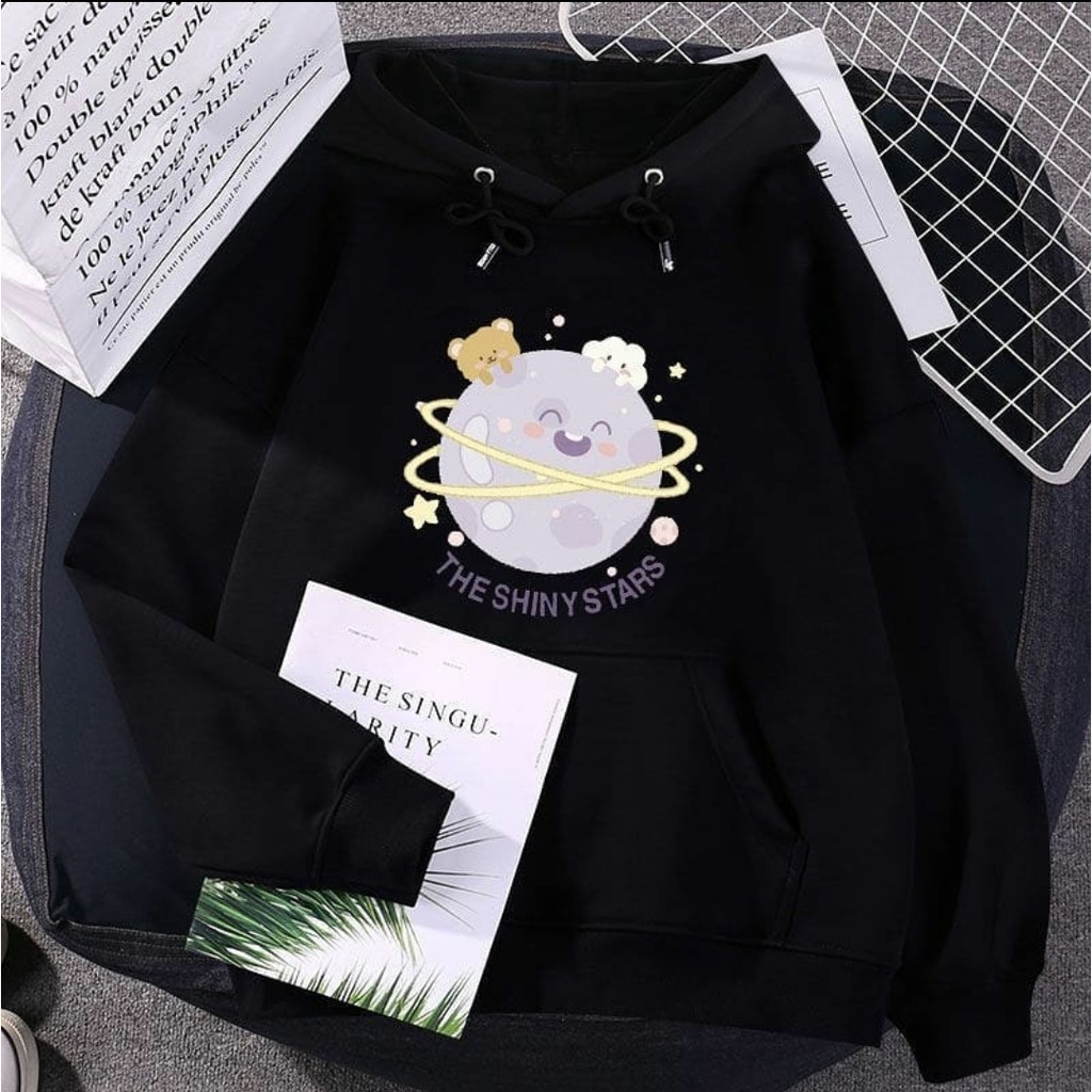 Sweater Hoodie Wanita Korean Style The ShinyStars-1