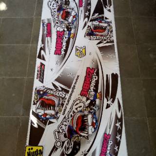 Striping lis sticker variasi honda all scoopy  Doraemon  