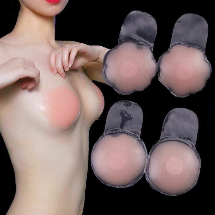 PUSH UP BRA (SILICONE BRA TEMPEL) PENUTUP PUTING SUSU PUSH UP GEL 