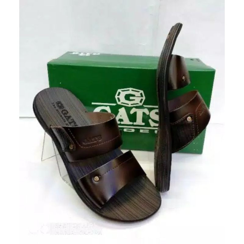 Sandal Kulit Pria Gats SR 002 Original