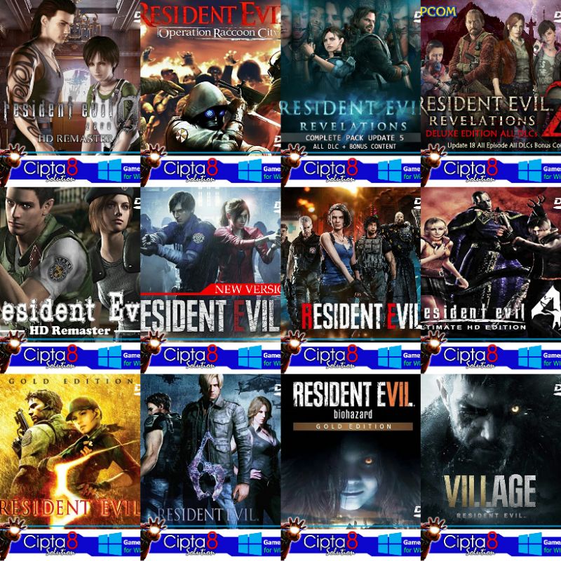 GAME PC RESIDENT EVIL COLLECTION